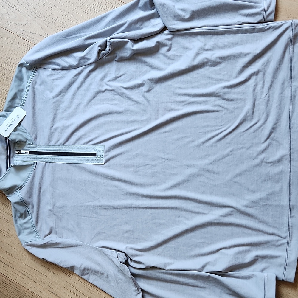 Tommy Bahama Sport On Deck Half Zip IslandZone Pullover - Picture 5 of 16